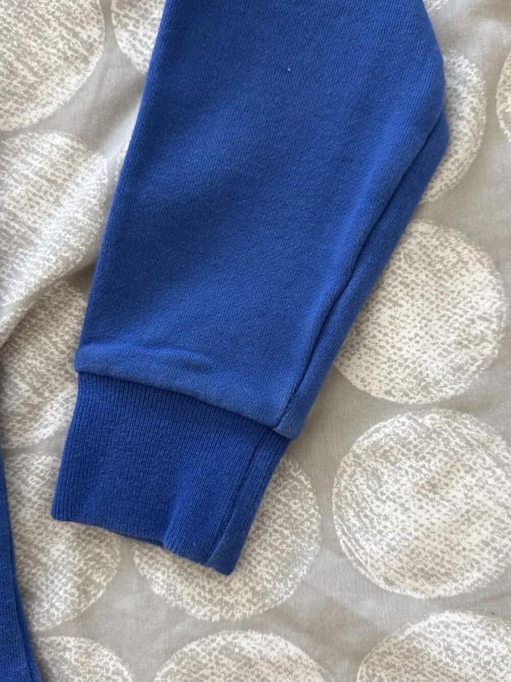 Drole de Monsieur Not From Paris Madame Men's Blue Sweatshirt Sweater Sz M
